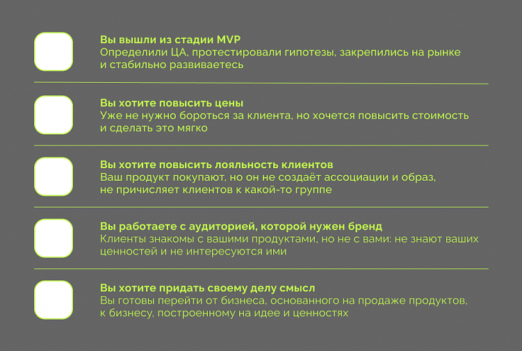 Чек-лист: нужна ли моему бизнесу бренд-стратегия?