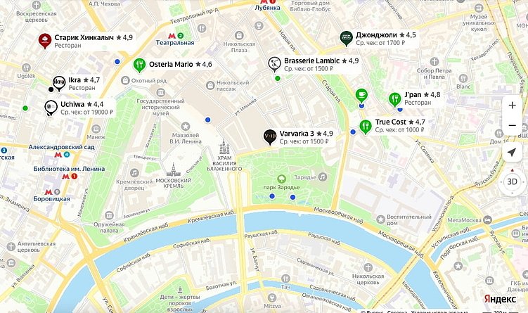 Продвижение ресторанов и кафе в Яндекс.Картах и 2ГИС. ТОП геосервисов для HoReCa
