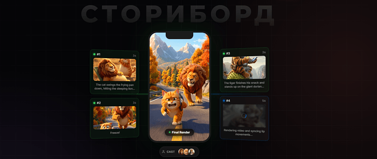 Обзор сервиса и сториборд Doitong