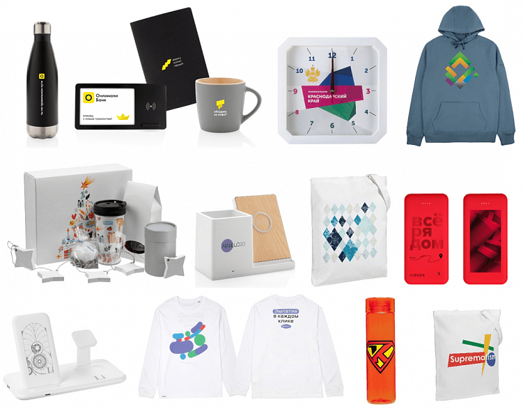 Тренды корпоративных подарков 2024-25: актуальные бизнес-сувениры и виды нанесения