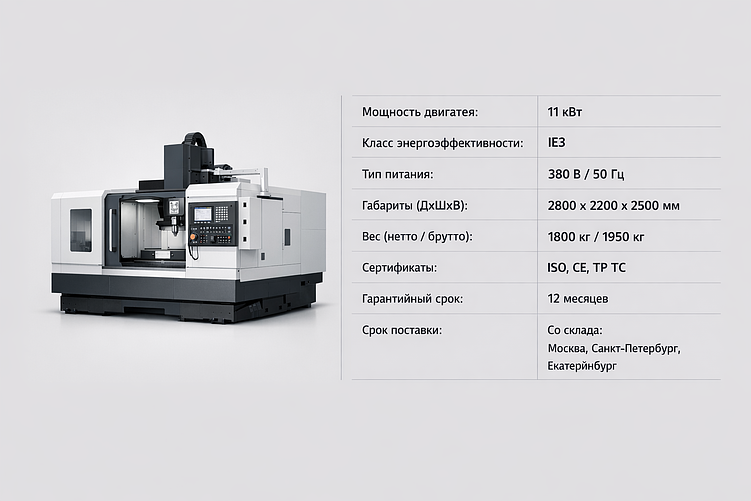 карточка товара категория оборудование