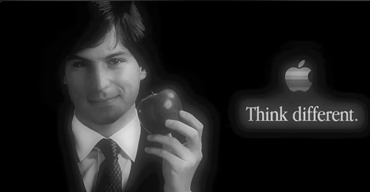 Кадр из рекламы «Think Different»