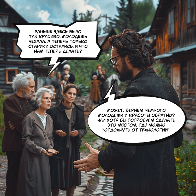 Нейрокомикс от HINT: «Возрождение Глухого Поля»