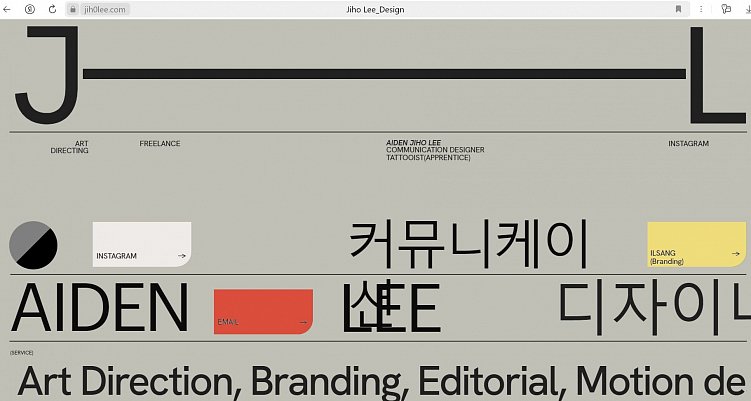 Сайт jih0lee.com