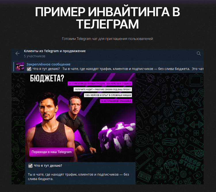 Инвайтинг в Telegram: эффективный путь привлечения аудитории