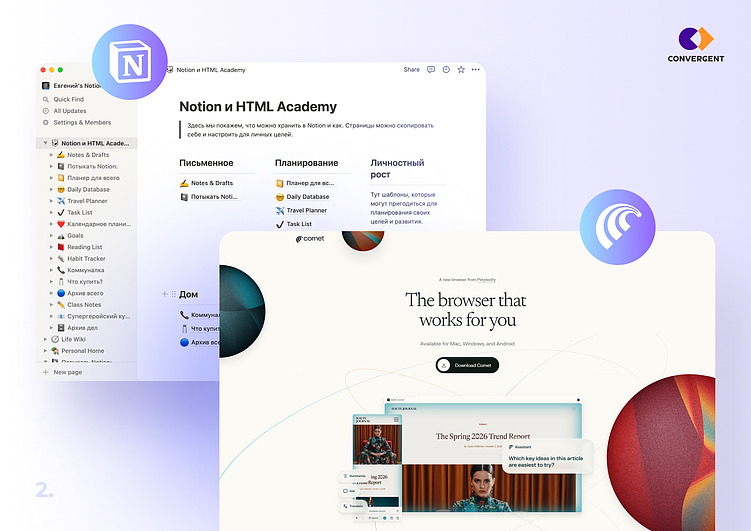 Источники: Notion, Comet