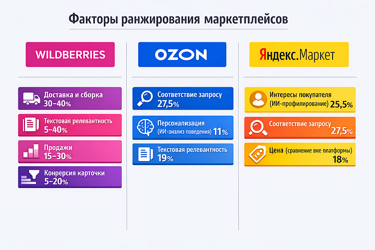 факторы ранжирования маркетплейсов