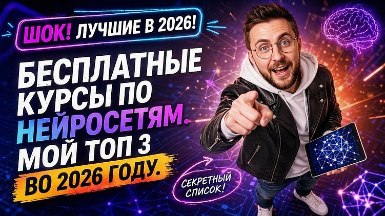 Бесплатные курсы по нейросетям: где реально научиться ИИ без инфоцыган