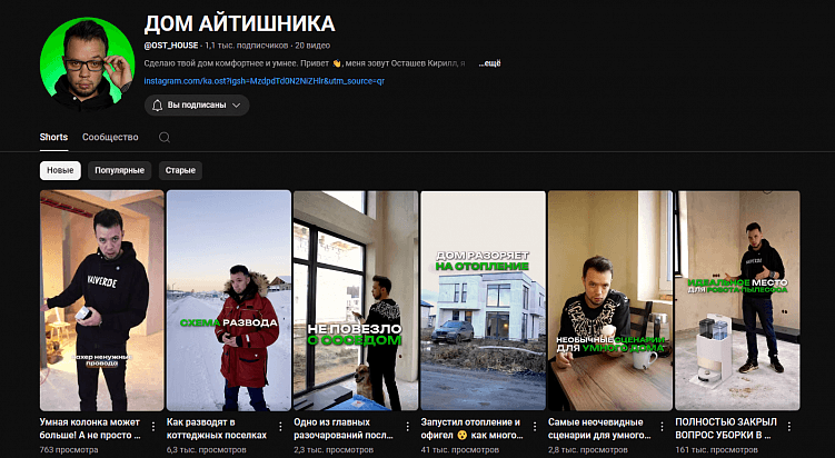 Как за месяц набрать 1100+ подписчиков на новом YouTube-канале