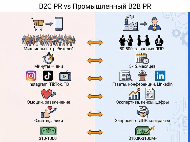 Промышленный PR в 2026 году: как производственным компаниям выйти на федеральный уровень