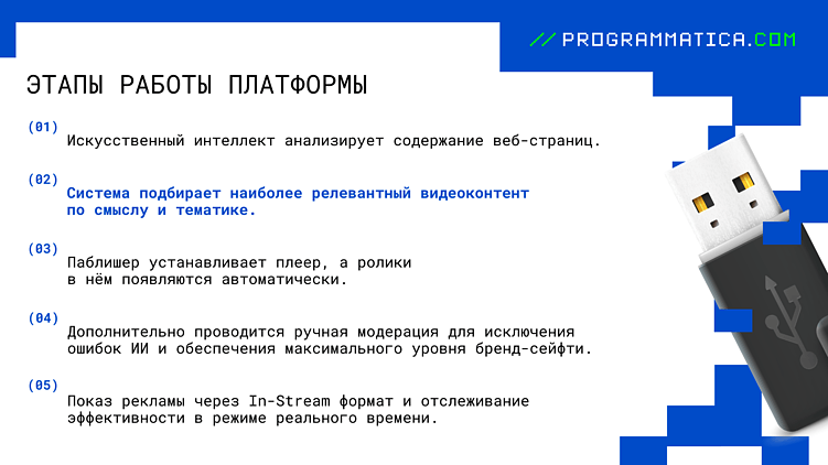 Умная реклама в видеорекомендациях