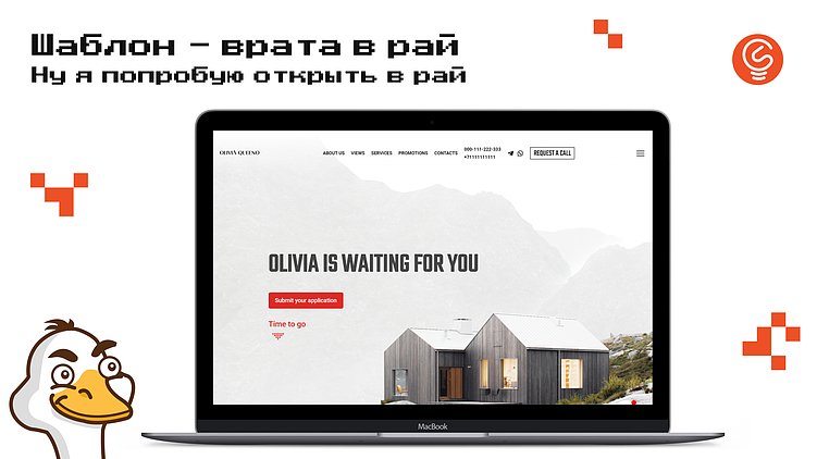 Шаблонный сайт: идеально для старта, но не для финиша.  Рубрика: «прогер говорит»