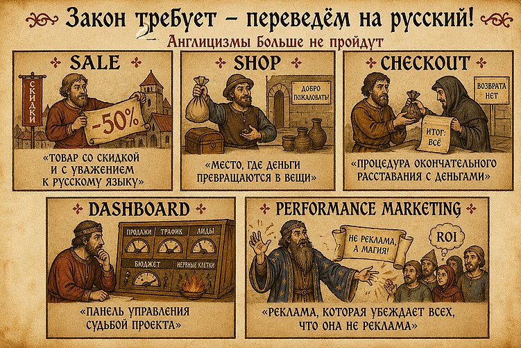 🚫 Иностранные слова на сайте под запретом? Что говорит закон (без воды)