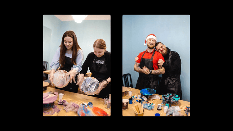 В нашем агентстве корпоративы часто связаны с креативной деятельностью, и это мы транслируем в коммуникациях для привлечения творческих специалистов