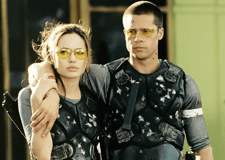 Кадр из фильма «Мистер и миссис Смит»