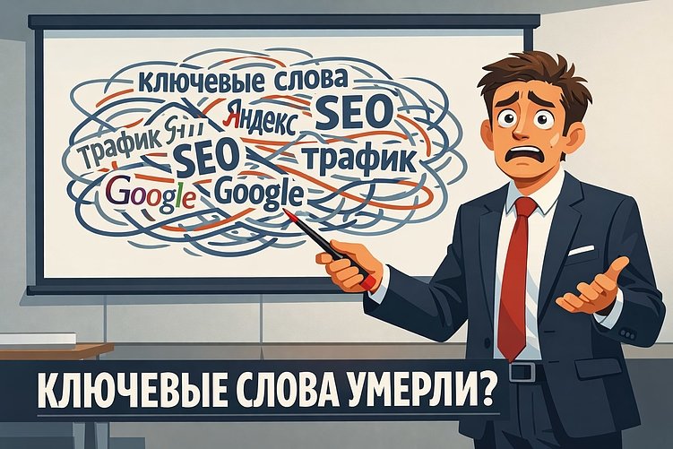 Ключевые слова умерли? Что на самом деле ищут люди (и ИИ) в 2026 году