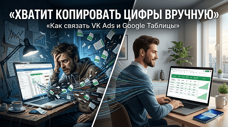 Выгрузка статистики VK Ads: как связать ВК Рекламу и Google Таблицы