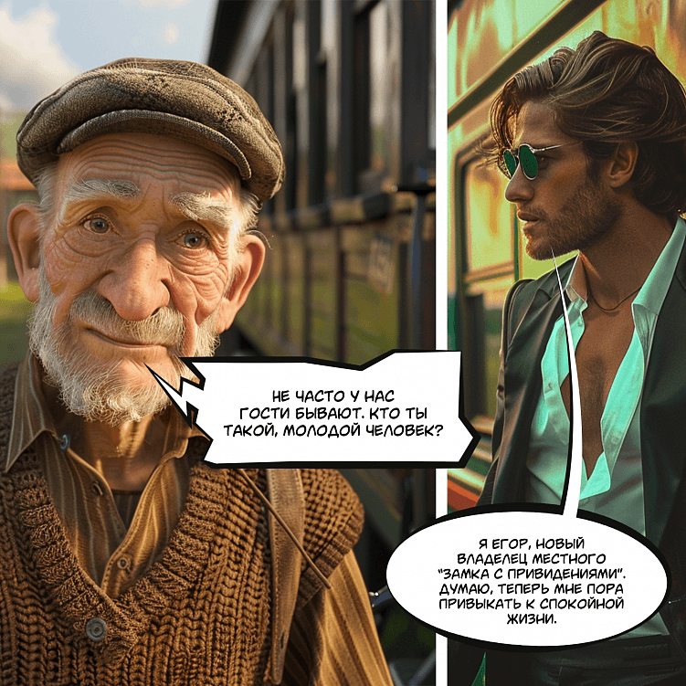 Нейрокомикс от HINT: «Возрождение Глухого Поля»