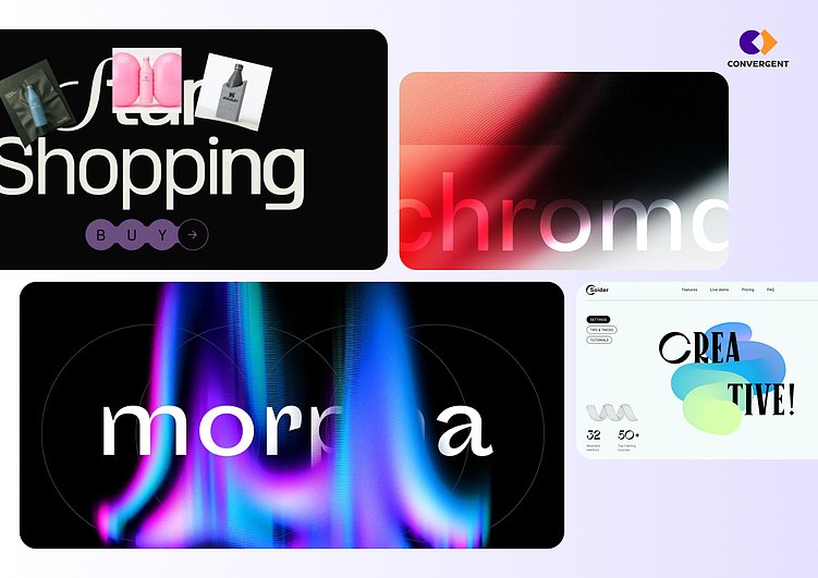 Какие дизайн-тренды 2025 года остаются с нами в 2026: практические инсайты Convergent. Часть 1