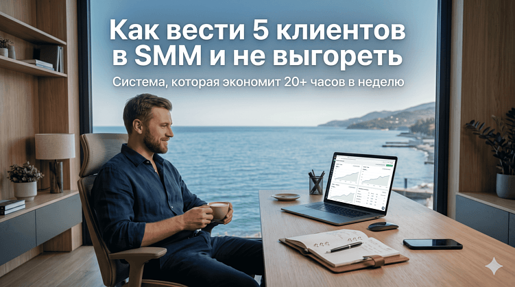 Как взять 5 клиентов на SMM: секреты автоматизации без срывов