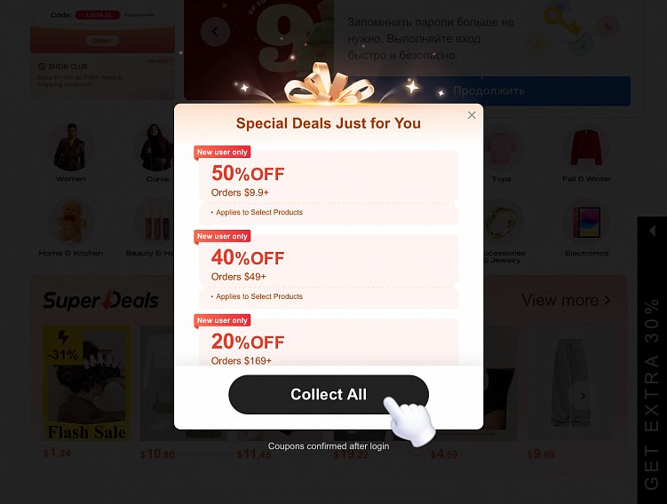 Специальный новогодний подарок на сайте онлайн-магазина: ограниченное предложение