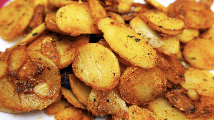 И лучок! Чувствуете запах? Мммм!