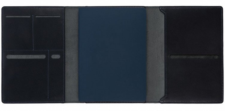 Папка из натуральной кожи и ежедневник внутри - достойный подарок для руководителя и партнёра