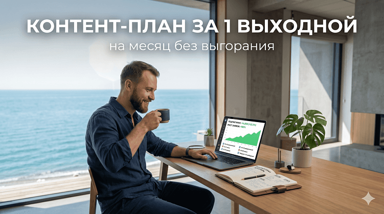 Контент-план на месяц за один выходной: как сэкономить время бизнесу