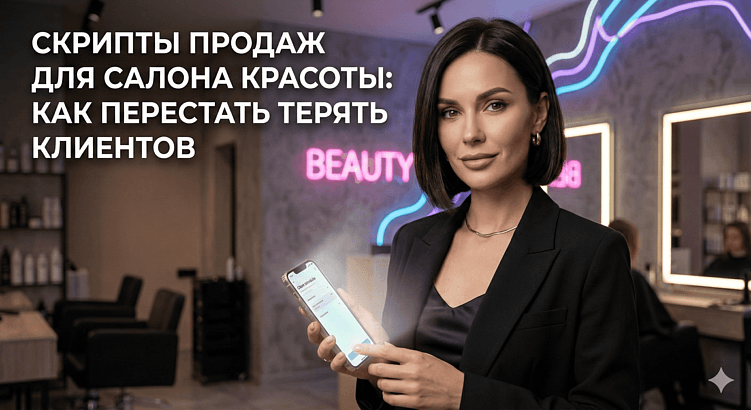 Продажи в салоне красоты 2026: скрипты для бьюти-мастеров, работа с возражениями