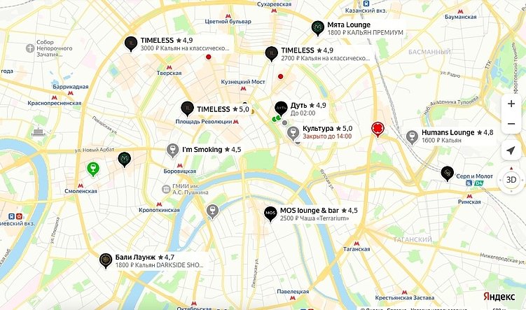Продвижение ночных клубов и баров в Яндекс.Картах и 2ГИС | ТОП в геосервисах