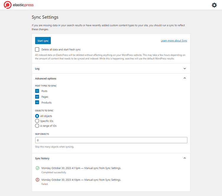Elasticsearch на WordPress