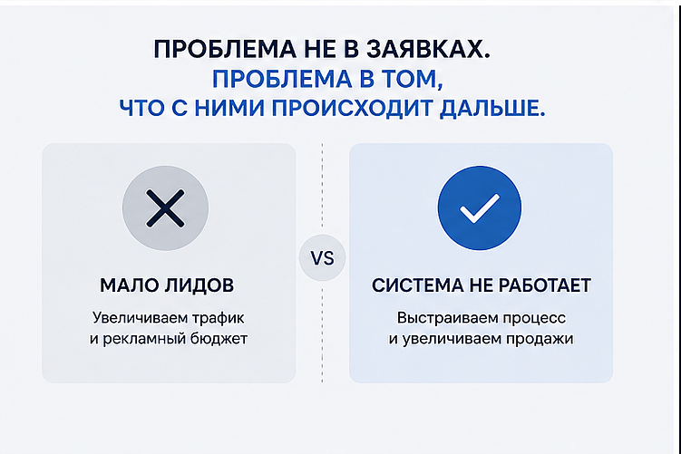 Заявки есть, продаж нет: где бизнес теряет выручку