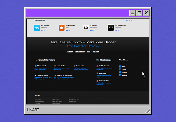 История Behance. От «блокнота», до самого популярного сайта среди дизайнеров | А давайте вспомним...