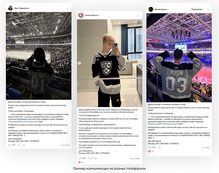 Как превратить блогеров из источника охвата в систему вовлечения: разбор кейса КХЛ с 7 млн охвата