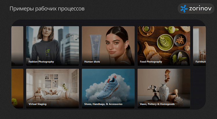 Генерация визуального контента для брендов