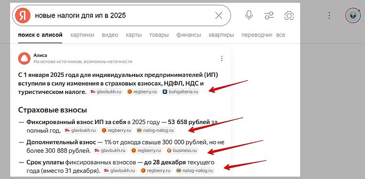 Блок появляется в выдаче в первом экране. По коммерческим запросам — после рекламных ссылок Директа