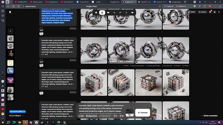 Созвон с SLOY по генерации изображений&nbsp;