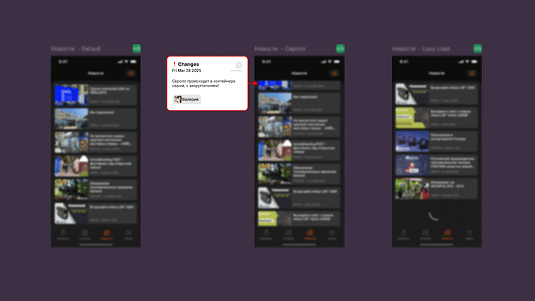 Как у нас происходит процесс передачи макетов разработчикам