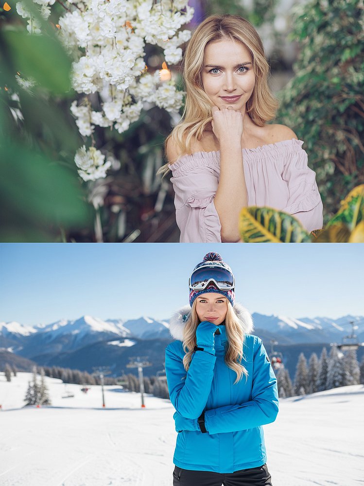 Меняем одежду, погоду, фон, без потери качества в освещении