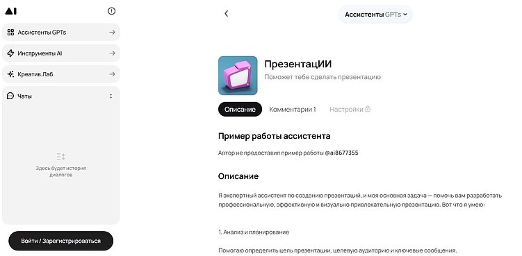 ТОП-10 аналогов Gamma: какие нейросети могут заменить Гамму