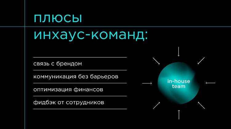 Инхаус-команда vs внешнее агентство