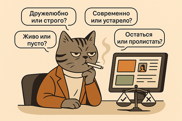 Как дизайн помогает влюбить клиента за три секунды