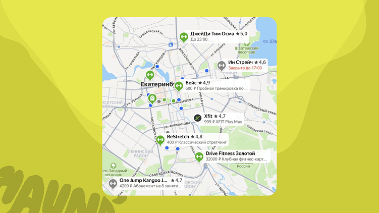 Карты, деньги, два лида: как фитнесу продавать через Яндекс.Карты и 2ГИС