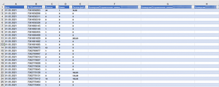 Как найти значение в списке и вернуть свой вариант в Excel