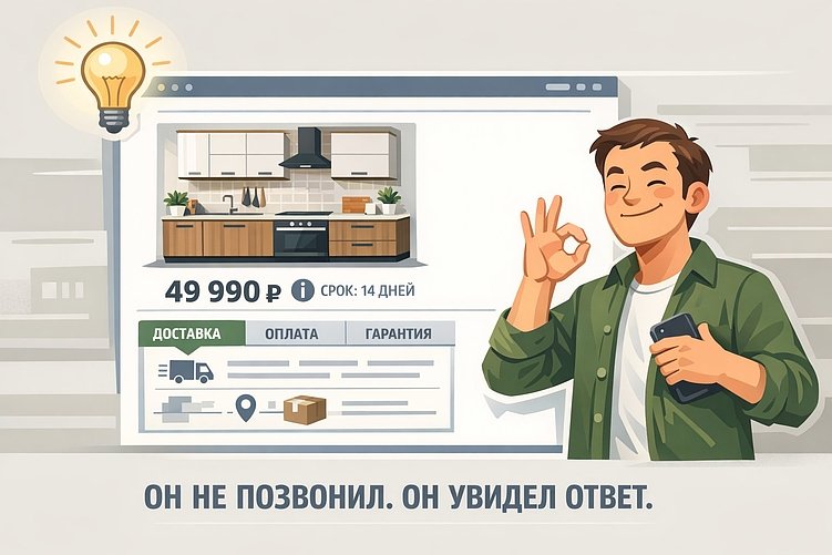 Как снизить поток уточняющих звонков: структура сайта, которая отвечает на вопросы до их появления