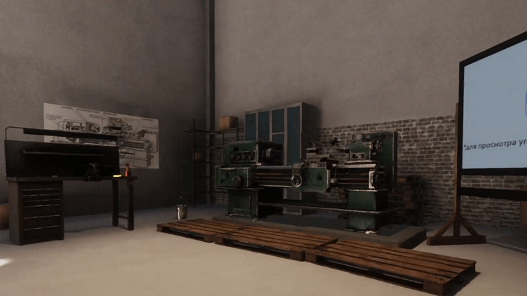 В модуле токаря студент выпиливает деталь, которую в конце можно увидеть и оценить. Наша цель заключалась в том, чтобы в конце обучения ученик не просто получил пять звездочек за выполнение задания, а увидел реальный результат своего труда.