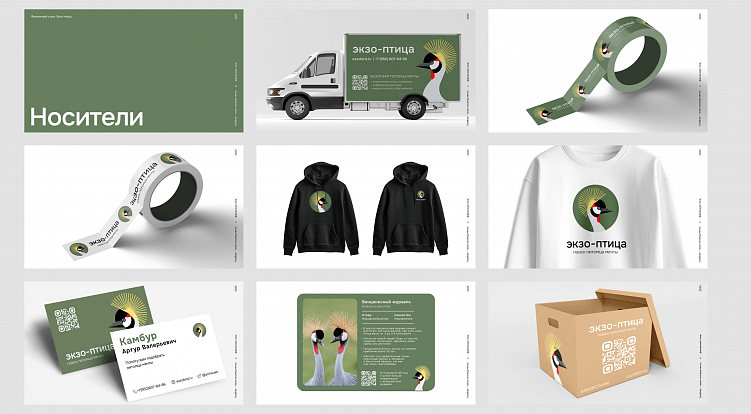 Экзосайт и фирстиль для Exzobird. Как через личный бренд создали доверие клиентов