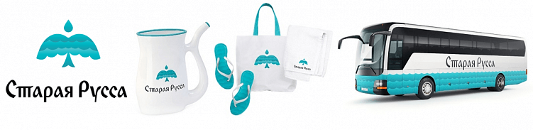 Логотип и его воплощение на разных носителях, разработчики - Студия Артемия Лебедева