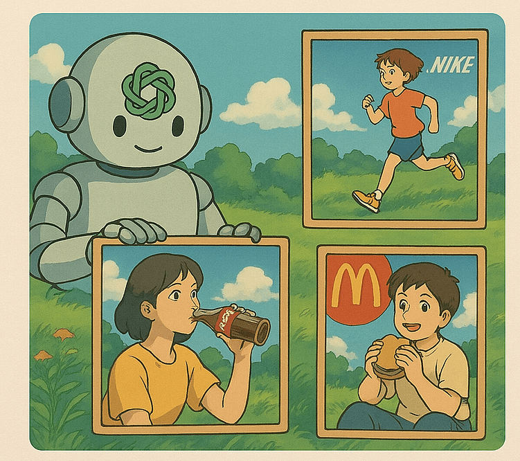 ChatGPT-4o научился рисовать в стиле Ghibli: как бренды используют новую возможность