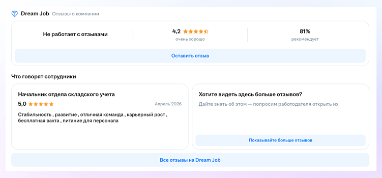 Как удалить отзывы на Dream Job: инструкция для бизнеса